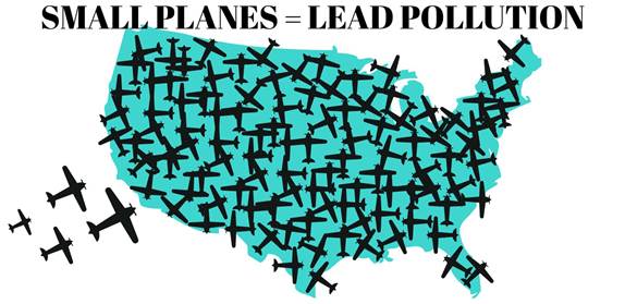 cagelfa.com small planes lead pollution